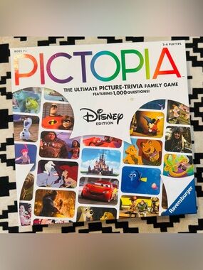 Topia Pictopia Disney Edition Board Game - Multicolor